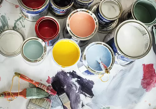 選擇油漆材料和色彩-油漆工程